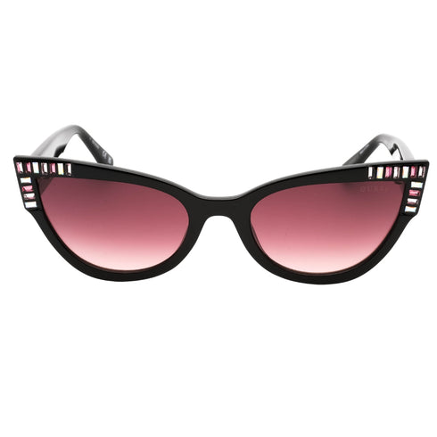 Guess GU7901 01T shiny black / gradient bordeaux Sunglasses One Size